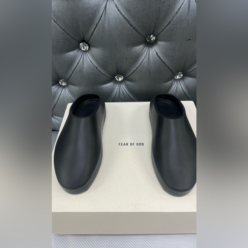 Fear of God Men's Black Loafers
